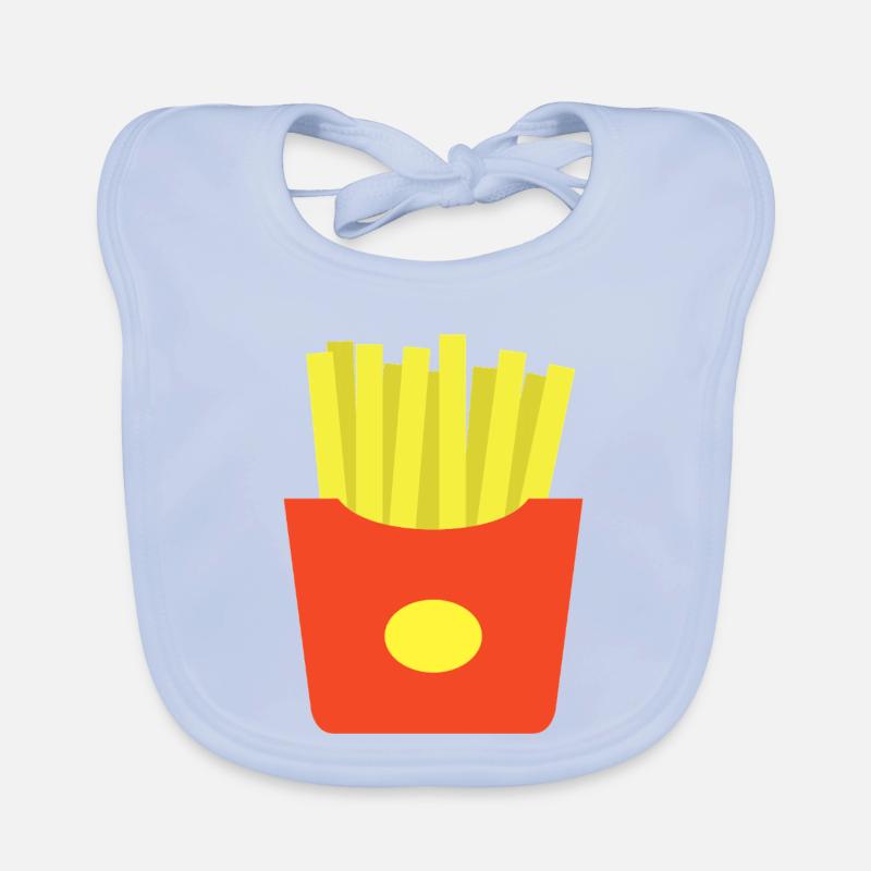 Pommes frites Baby Bio-Lätzchen