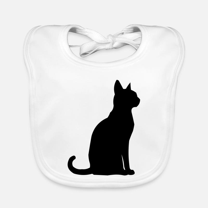 Katze Tier Baby Bio-Lätzchen