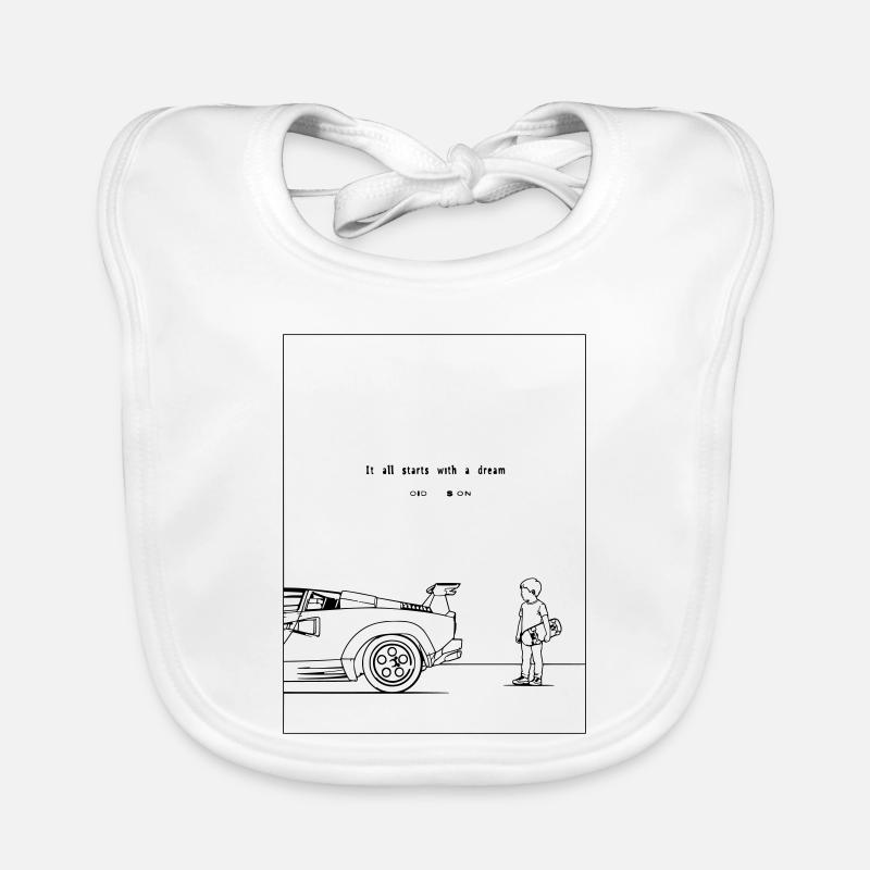 It all Starts with a Dream Organic Baby Bibs