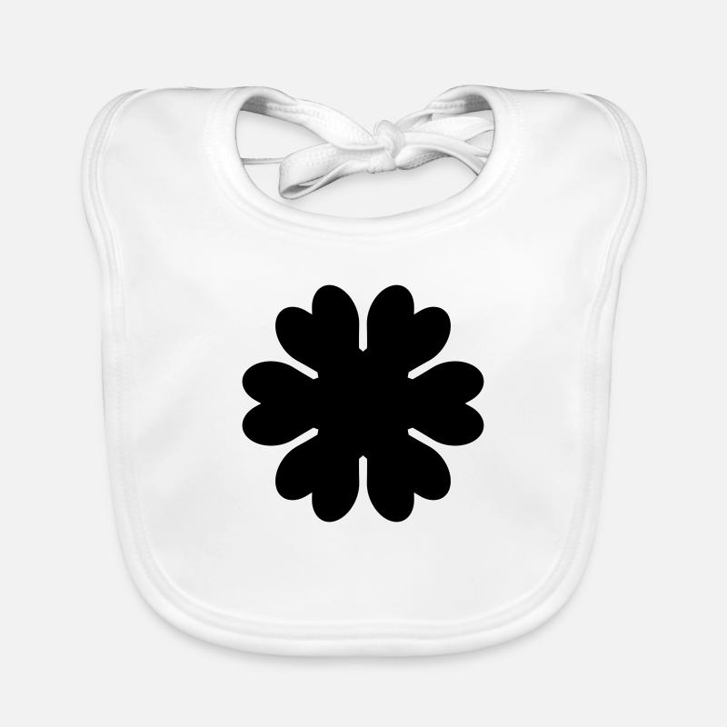 Flower,Leaf,Nature Organic Baby Bibs