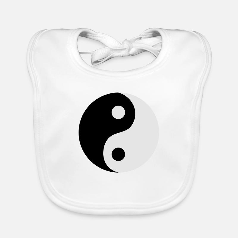 Ying et Yang Bavoir bio Bébé
