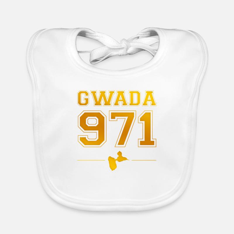 gwada_school_or Bavoir bio Bébé