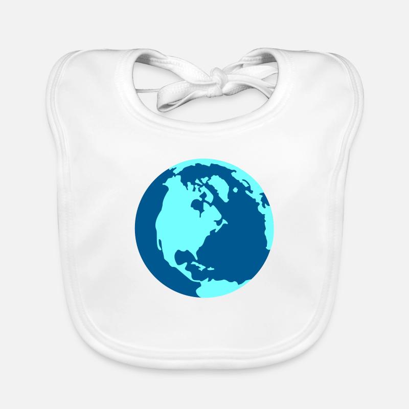 Globe Bavoir bio Bébé
