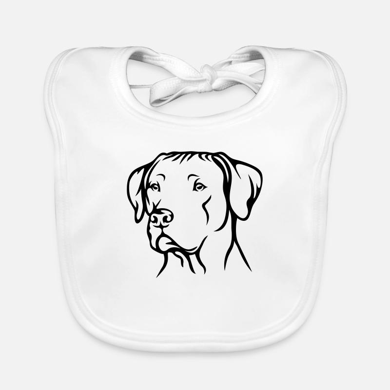 Rhodesian Ridgeback Baby Bio-Lätzchen