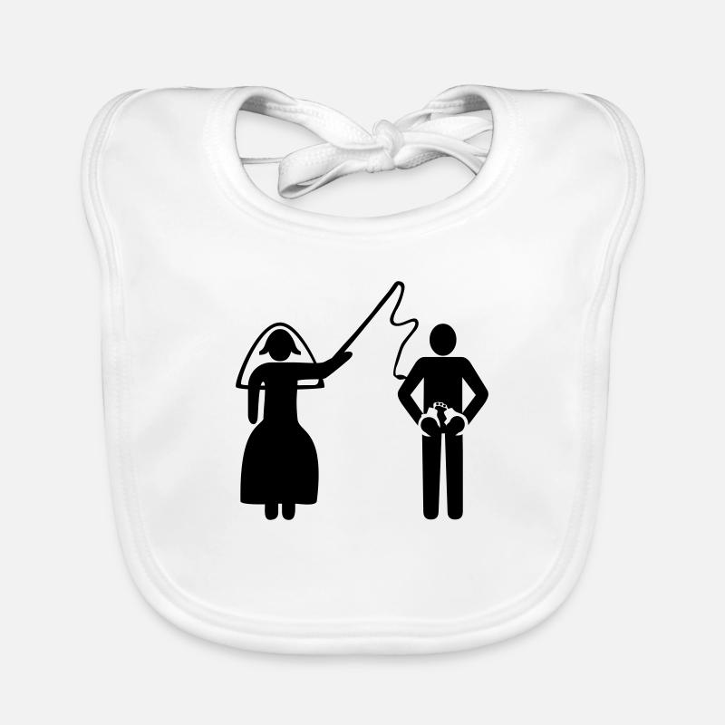 just married Organic Baby Bibs