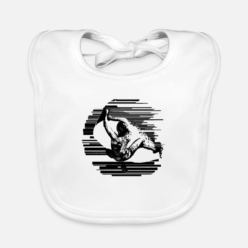 grimpe Bavoir bio Bébé