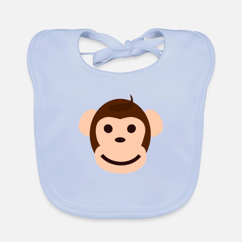 Monkey collection Organic Baby Bibs