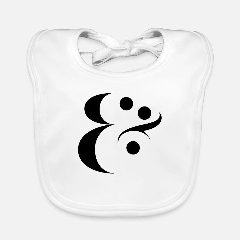 esperluette Bavoir bio Bébé