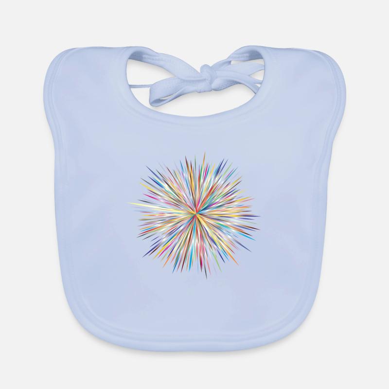 Farbexplosion der Extraklasse Baby Bio-Lätzchen