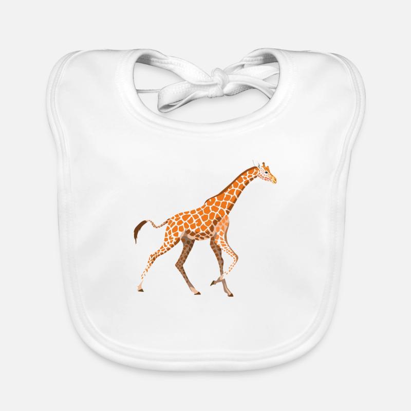 Giraffe Baby Bio-Lätzchen