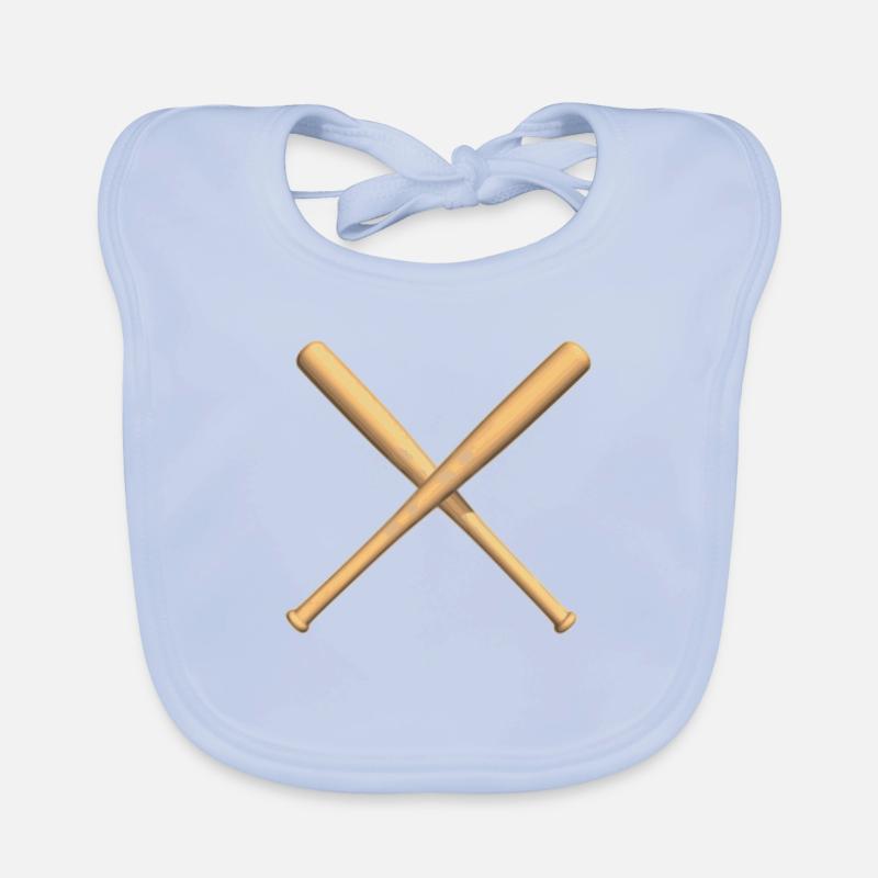batte de baseball Bavoir bio Bébé