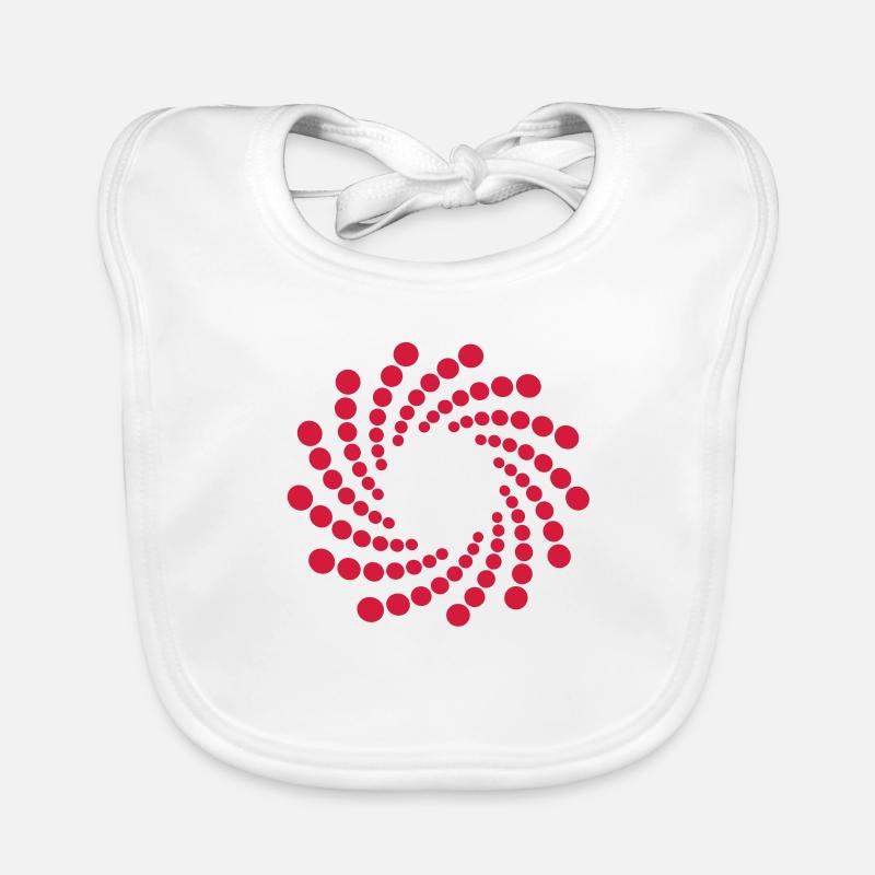 techno_circle___f1 Baby Bio-Lätzchen