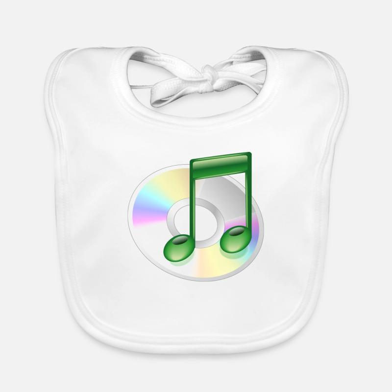 CD music Organic Baby Bibs