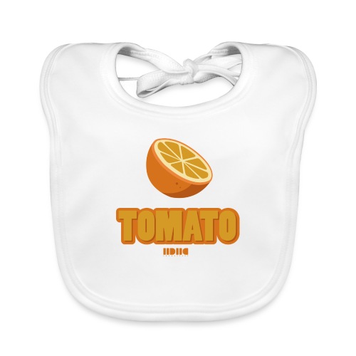 Tomato, tomato - Ekologisk babyhaklapp