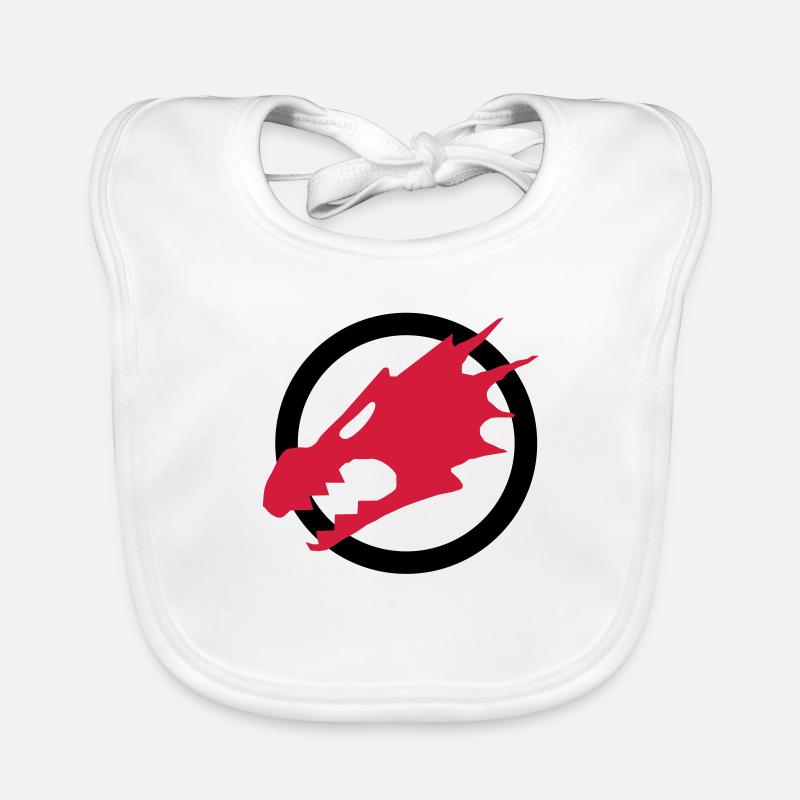 Fire Dragons Organic Baby Bibs