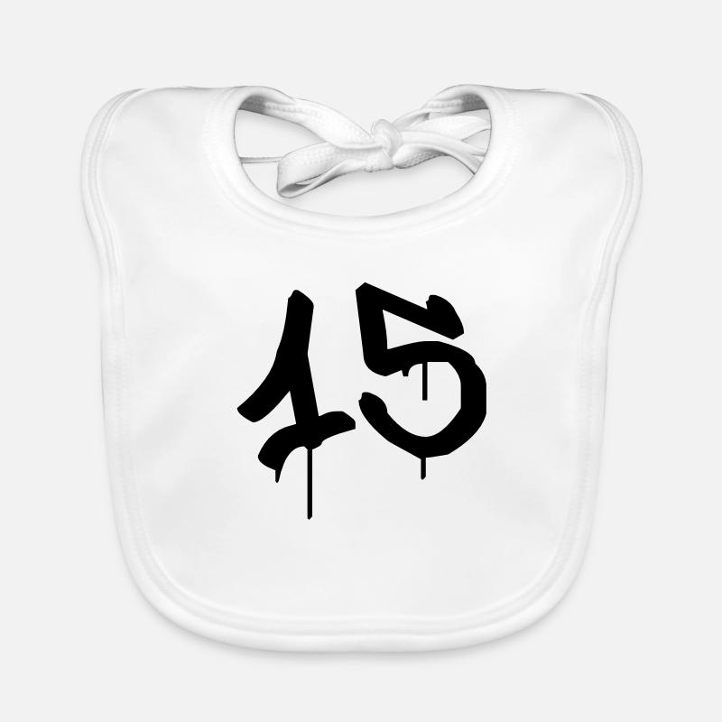 Graffiti : 15 Organic Baby Bibs