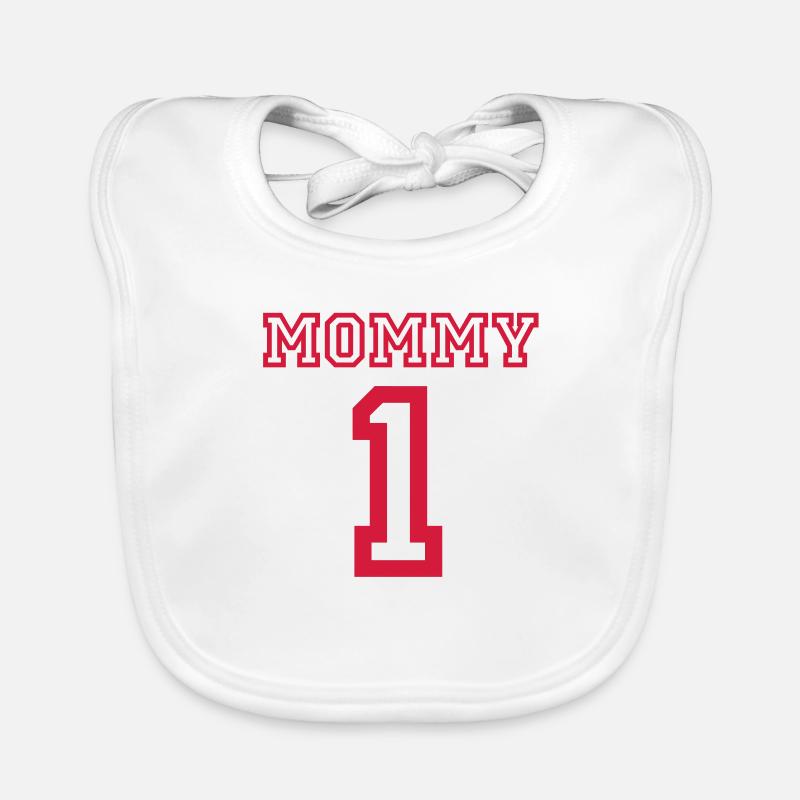 MAMAN 1 Bavoir bio Bébé