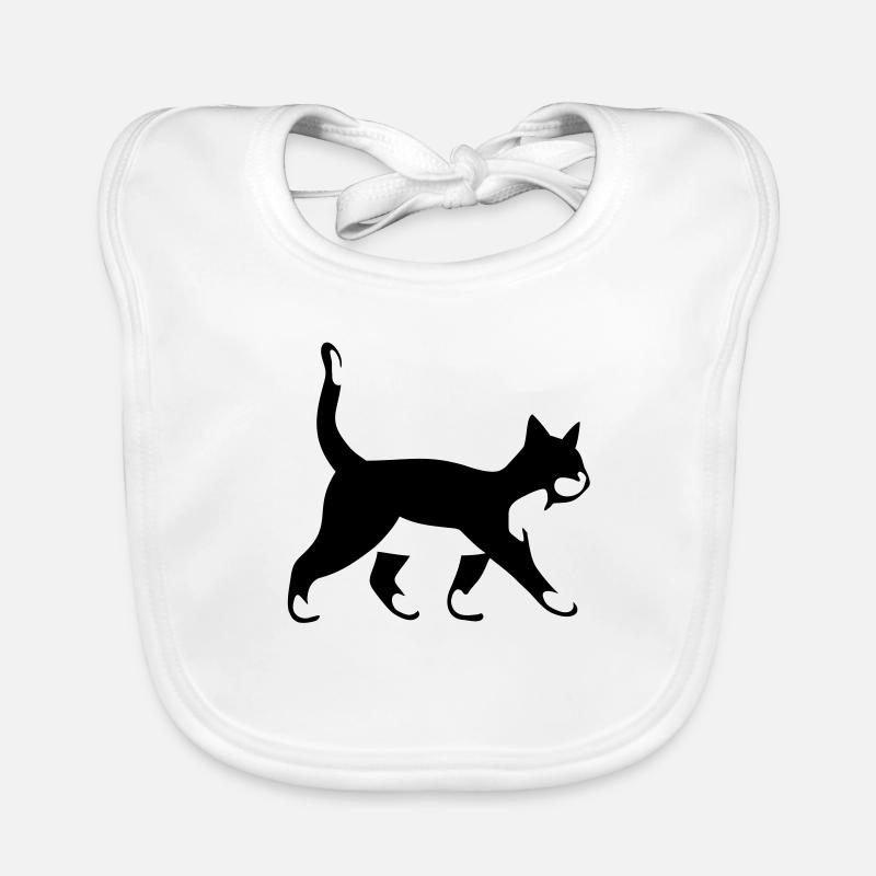 mignon chat * chats Bavoir bio Bébé