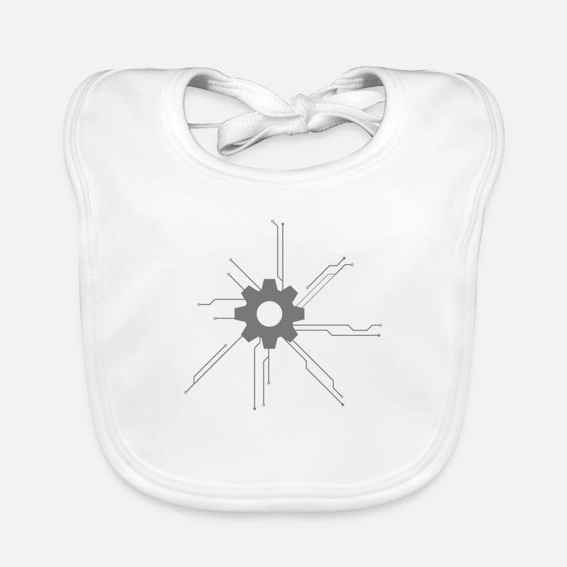 microchip circuit data electric digital arb Organic Baby Bibs