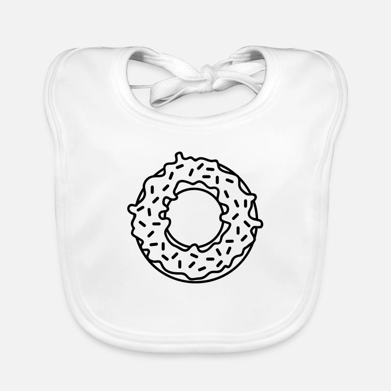 eat donut hunger delicious thick fat diaet comic ca Organic Baby Bibs
