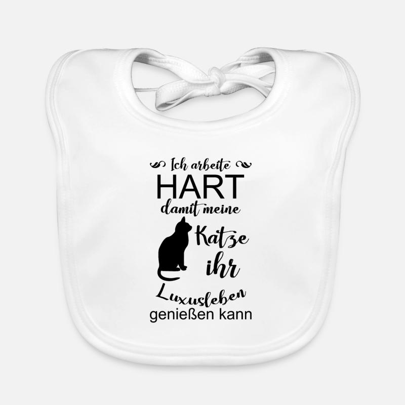 Katze, Katzen Baby Bio-Lätzchen