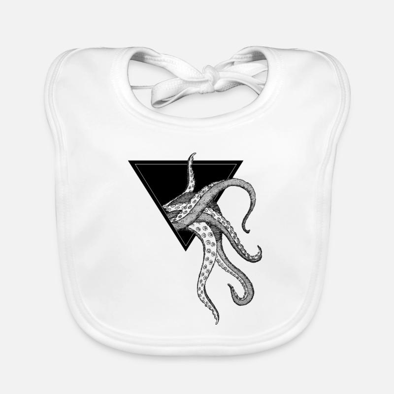 Octopus Organic Baby Bibs