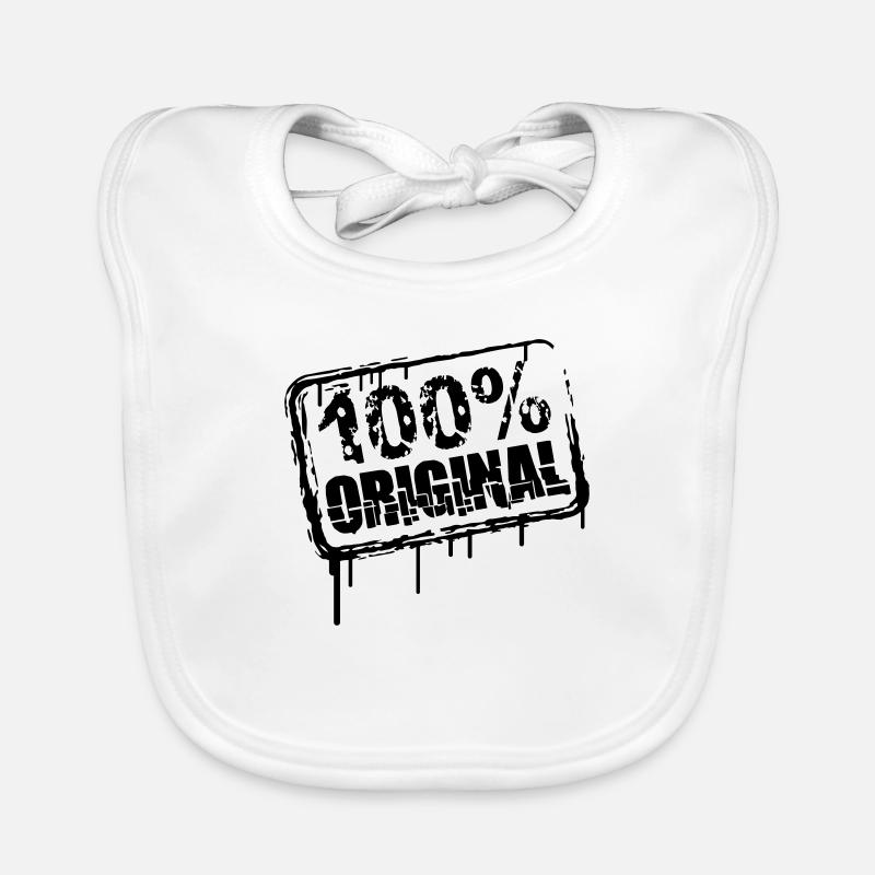100 % original Stempel Cool Bavoir bio Bébé