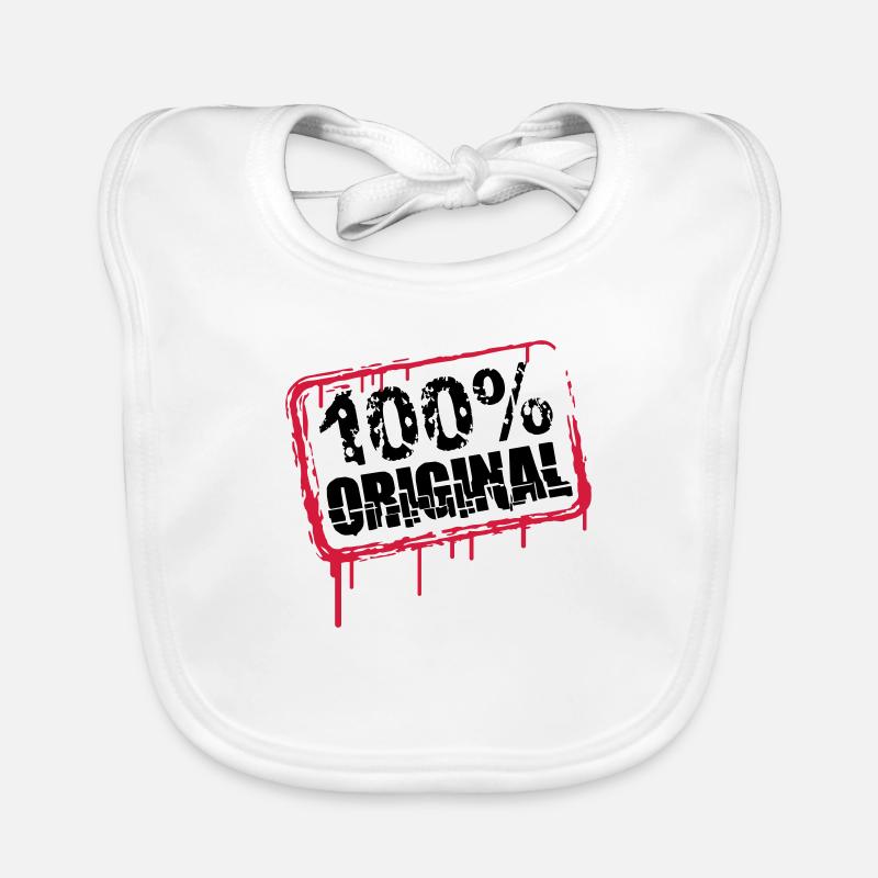 100 % original Stempel Cool Bavoir bio Bébé