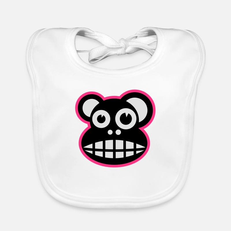 Funny monkey Organic Baby Bibs