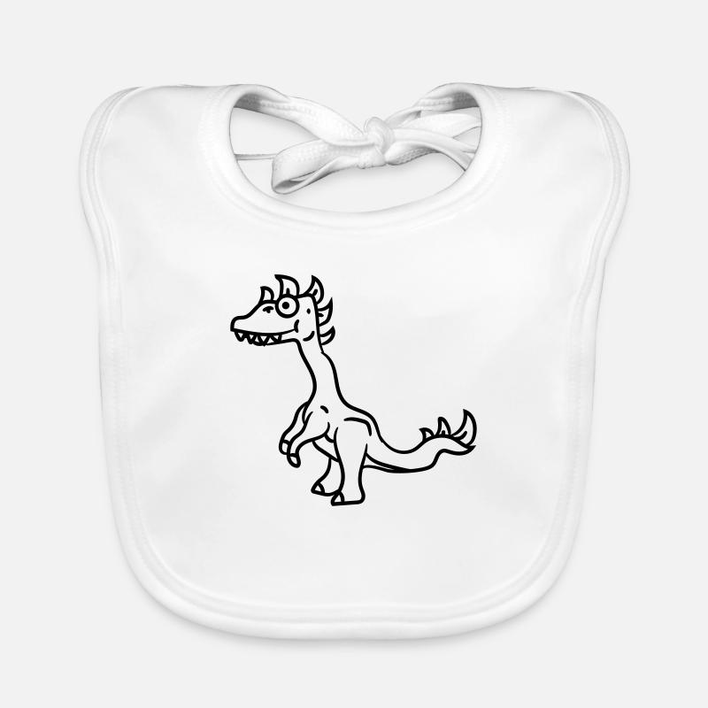 Dangerous predators Raptor Dino Organic Baby Bibs