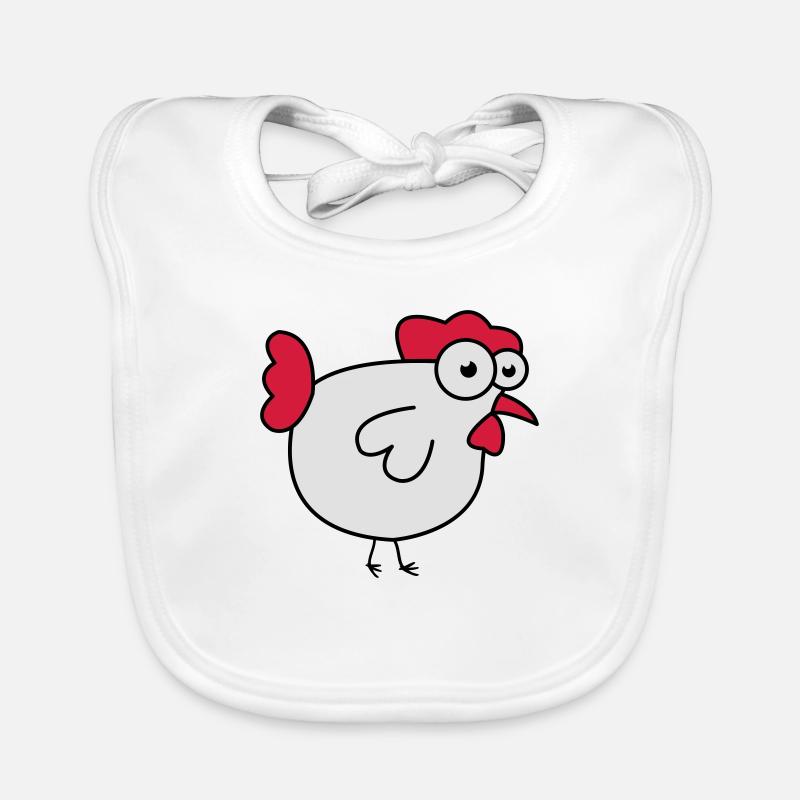 huhn_02 Baby Bio-Lätzchen
