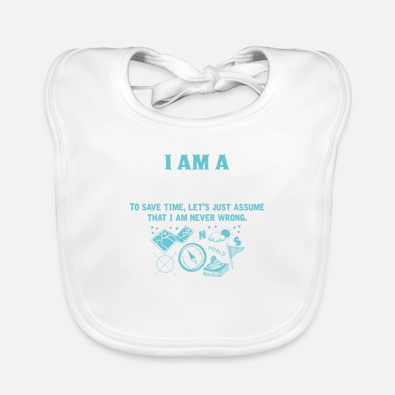 I Am A Geologist... Organic Baby Bibs