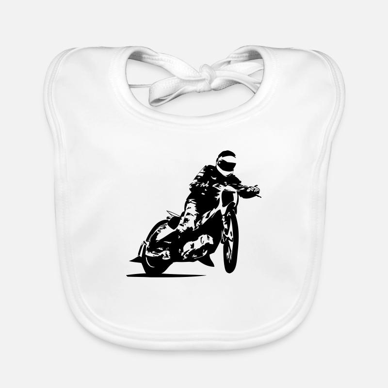 Speedway Racing Organic Baby Bibs