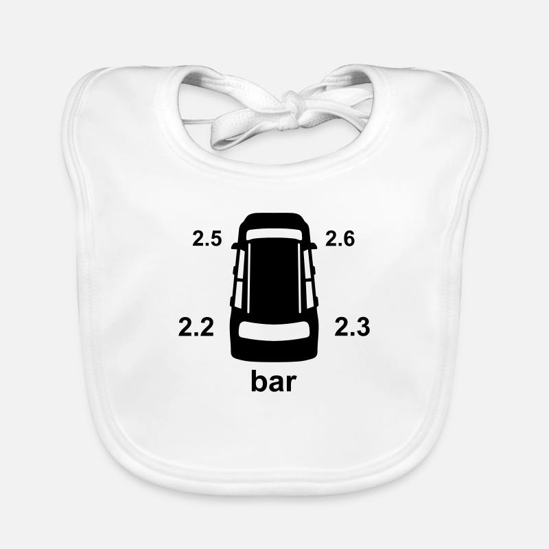 tire_pressure_indicator_tpms34 Organic Baby Bibs