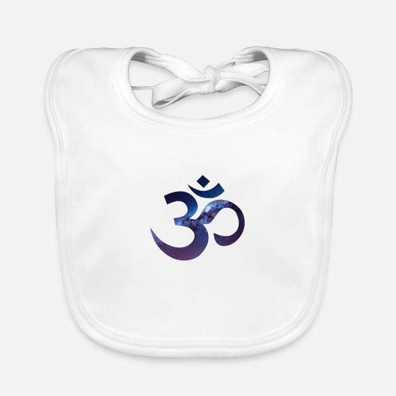 Om - Galaxy Bavoir bio Bébé