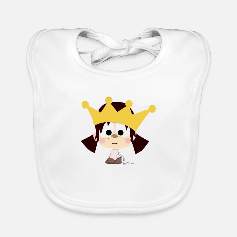 princess Organic Baby Bibs