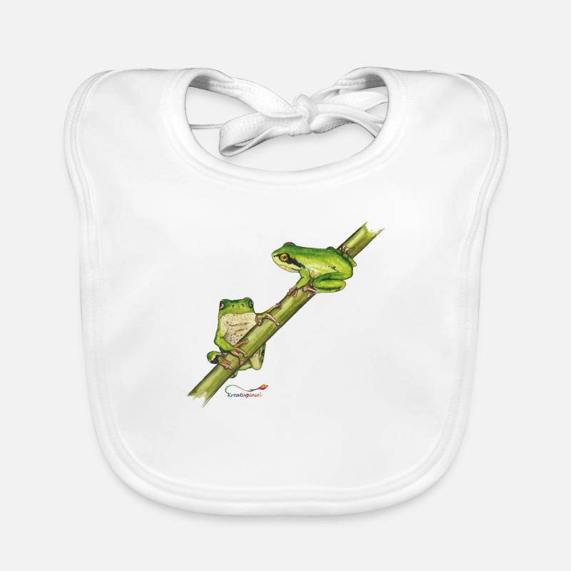 Tree frog Organic Baby Bibs