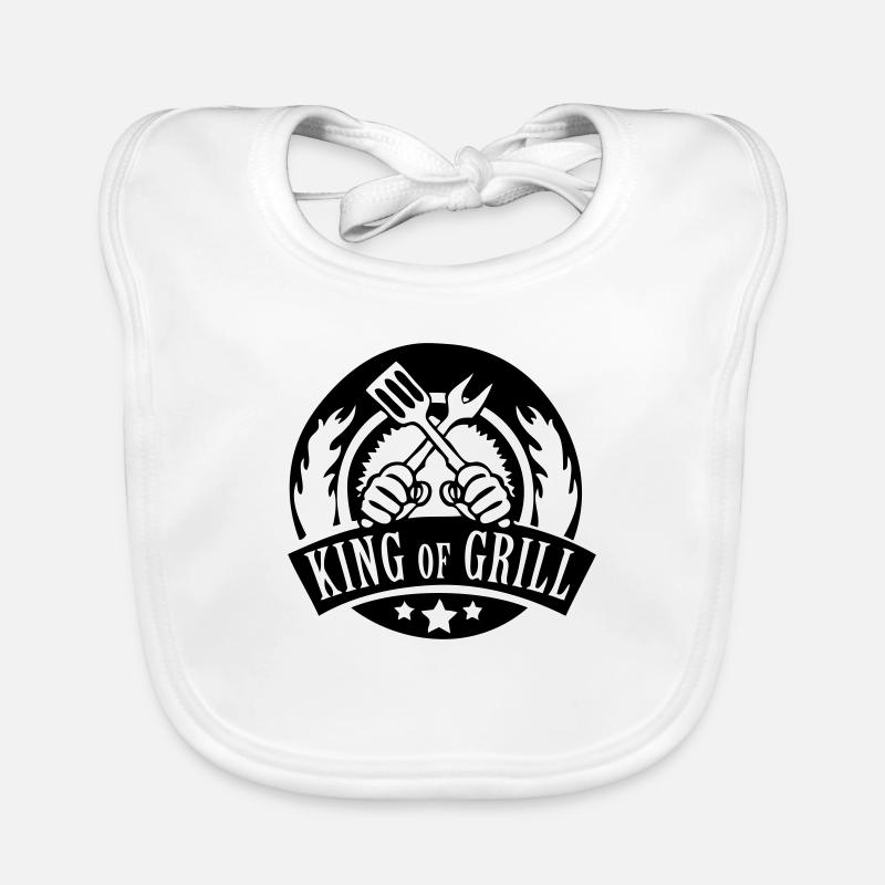 roi de grill Bavoir bio Bébé