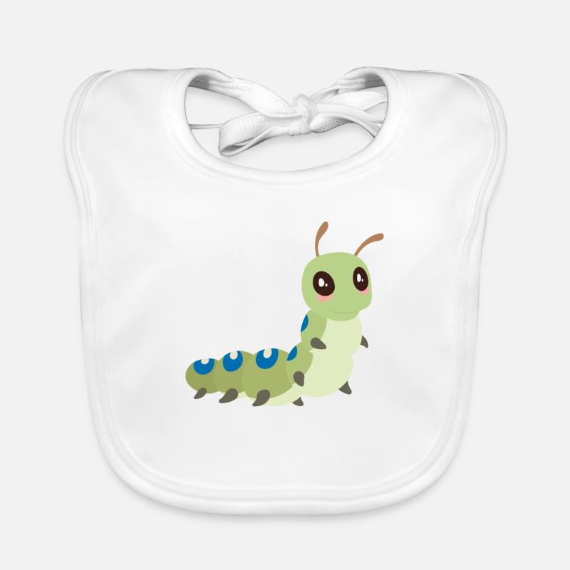 Raupe Baby Bio-Lätzchen