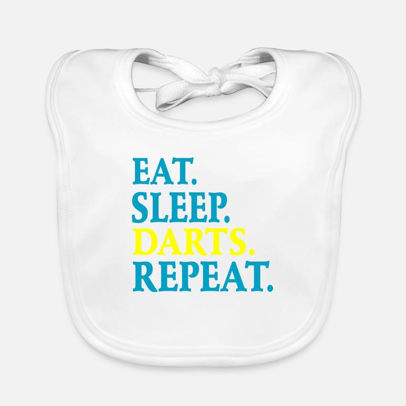 Fléchettes Bavoir bio Bébé