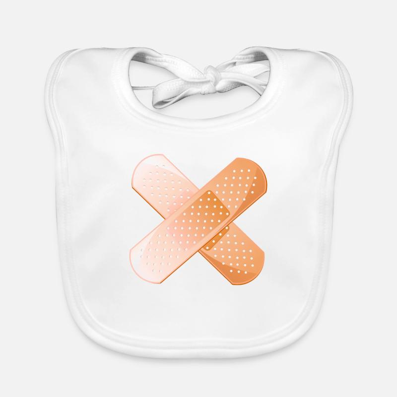 pansement pensement croise Bavoir bio Bébé