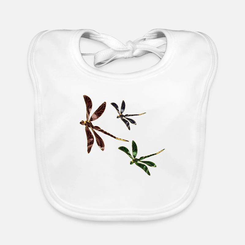 Libellen Baby Bio-Lätzchen