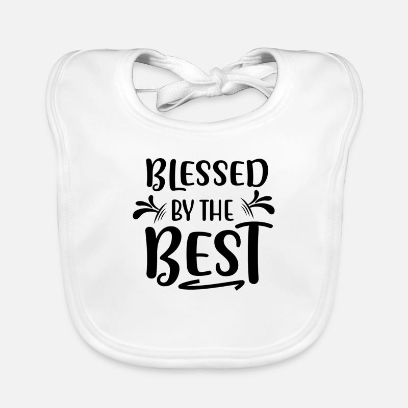 Blessed by the Best Organic Baby Bibs