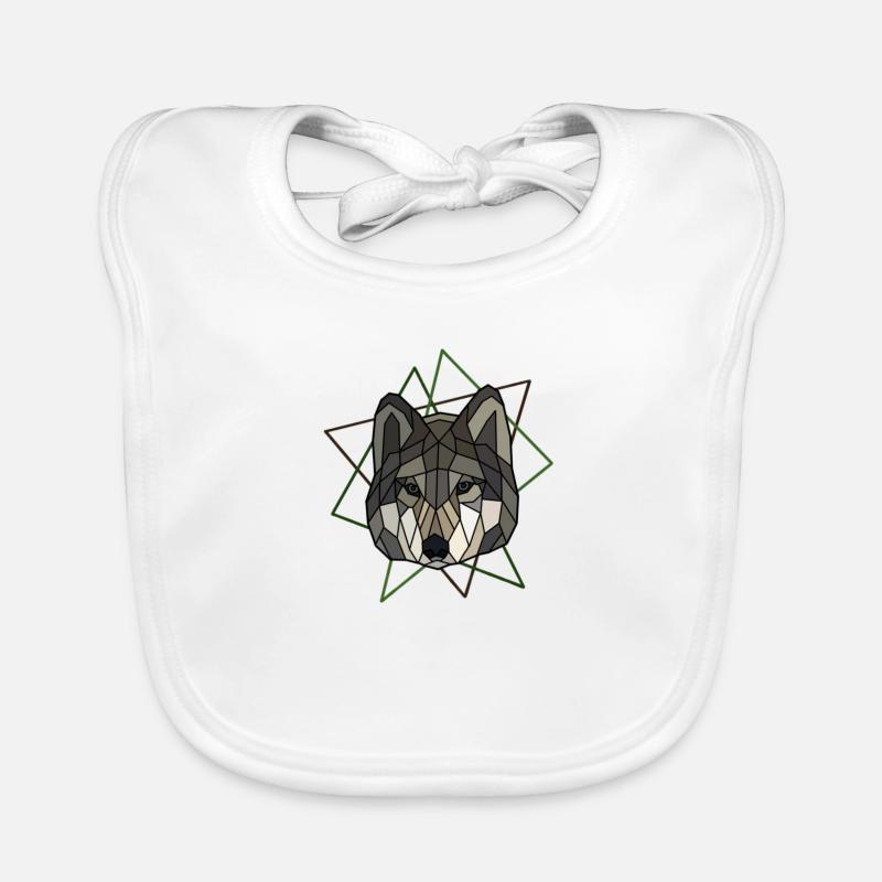 Wolf Bavoir bio Bébé