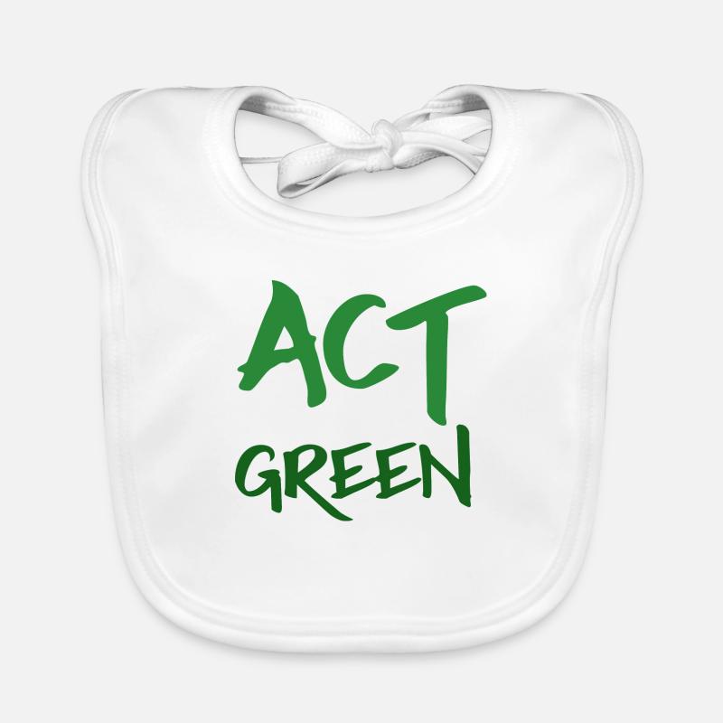 Act Green - Ecology Act Green Organic Baby Bibs