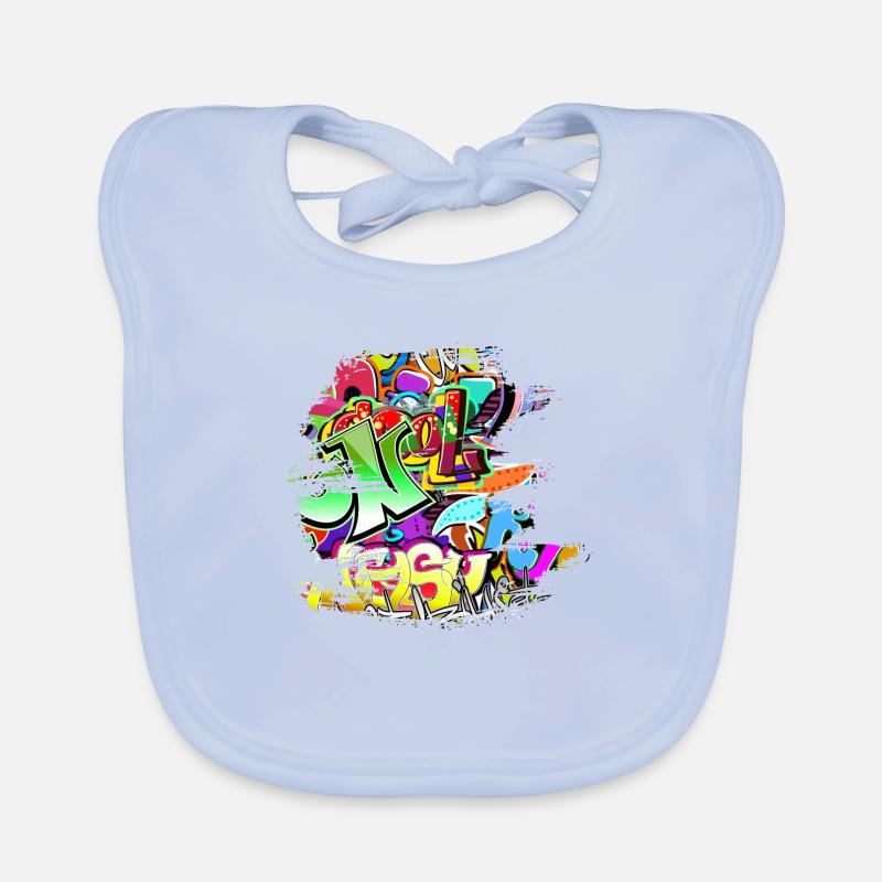 Graffiti Baby Bio-Lätzchen