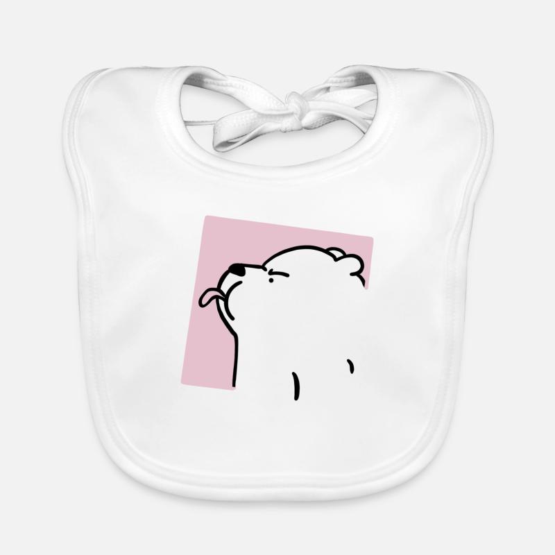 Cheeky Bear Organic Baby Bibs