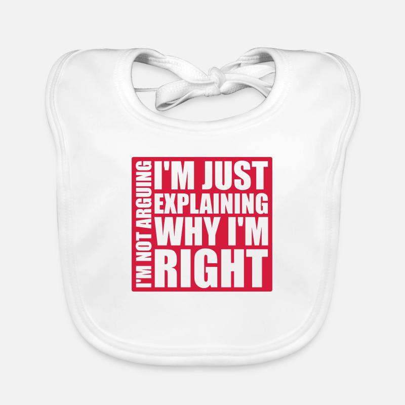 I m not arguing Organic Baby Bibs