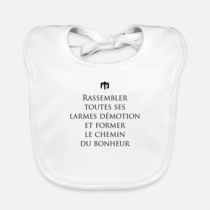 larmes Bavoir bio Bébé