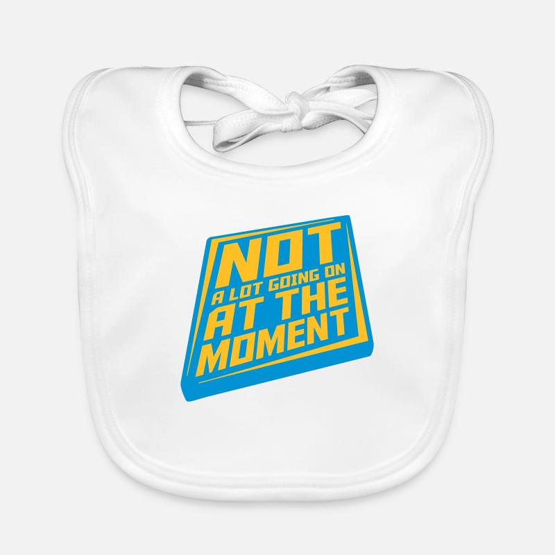 Not much going on Baby Bio-Lätzchen